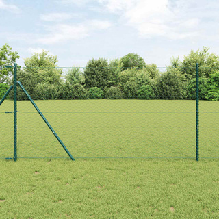 Ogrodzenie heksagonalne 1 x 10 m PVC zielony