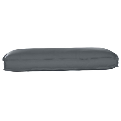 Poduszka Antracyt 120 x 50 x 12 cm Materiał Oxford