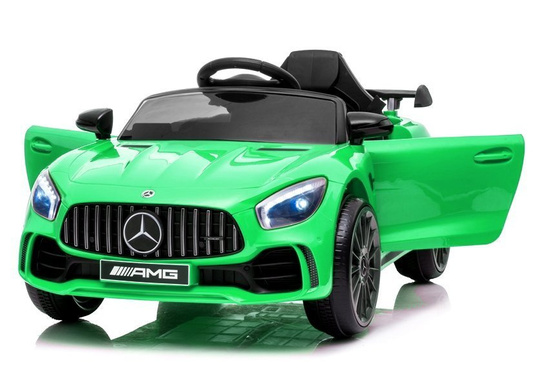 Auto na akumulator Mercedes AMG GT R Pilot Światła LED MP3  Zielony