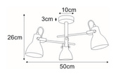 Lampa sufitowa K-8110 z serii KANTI KAJA