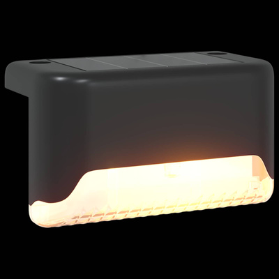 Lampy solarnie zasilane z ostrzem do ziemi 4 szt. Ciepła biel