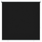 Roleta zewnętrzna 90% blokada UV Czarny 140 x 140 cm HDPE