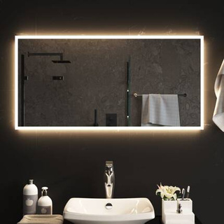 vidaXL Lustro łazienkowe z LED, 100x50cm model standard