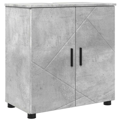 Zestaw mebli łazienkowych 5 szt. Betonowy szary 61 x 35 x 64 cm