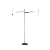 Lampa stojąca LOTUS LP2 WHITE/GOLD
