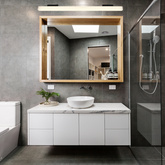 Kinkiet nad lustro Abigali Da Vinci 30W 100cm czarny