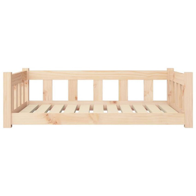 vidaXL Legowisko dla psa, 95,5x65,5x28 cm, lite drewno sosnowe