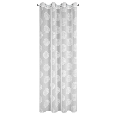 Firana Milagros biała 140x250