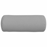 Poduszki Wałkowe 2 pcs Szary chmur ? 15 x 40 cm tkanina