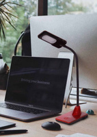Lampka biurkowa K-BL1205 CZERWONY z serii TYMEK
