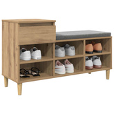 Szafka na buty 102 x 36 x 60 cm Materiał drewnopochodny