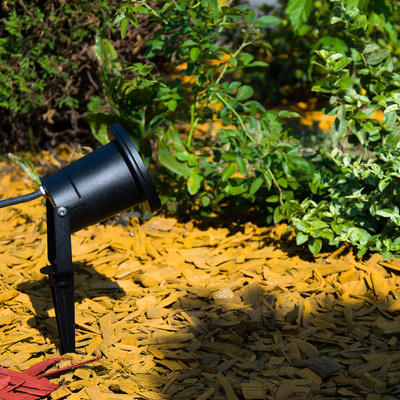 Reflektor ogrodowy wbijany LED HORTUS GU10 IP65 czarny EDO777112 EDO Solutions