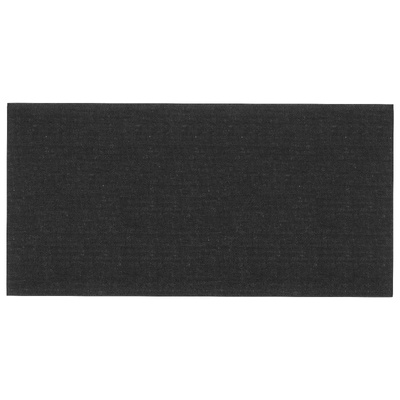 Wejściowy zagłówek 12 szt. 60 x 30 cm Czarny tkanina