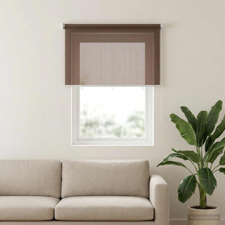 Roleta zewnętrzna 90% blokada UV Ciemnoszary 220 x 140 cm HDPE