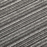 Dywan 20 pcs Antracytowy w paski 50 x 50 cm 100% polipropylen