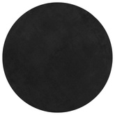 vidaXL Dywan HUARTE z krótkim włosiem, czarny, Ø 80 cm