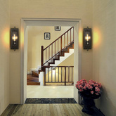 Kinkiet Abigali Retro Simple, czarny 1xE27