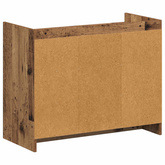 Szafka na buty z przechowywaniem Stare drewno 85 x 39,5 x 70 cm