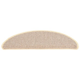 Maty na schody 15 szt. 56x17x3 cm, biało-brązowe, półokrągłe