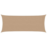 Żagiel przeciwsłoneczny, 160 g/m?, kolor taupe, 2x5 m, HDPE
