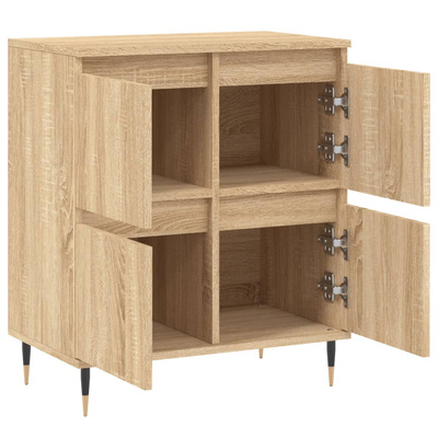 vidaXL Komoda, dąb sonoma, 60x35x70 cm, materiał drewnopochodny model standard