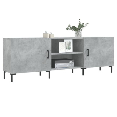 vidaXL Szafka pod TV, szarość betonu, 150x30x50 cm model standard