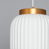 Lampa Wisząca z Porcelany Abruzzo Porcellado E14