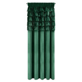 Zasłona Aura ciemnozielona 140x270