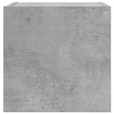 vidaXL Wisząca szafka telewizyjna, szarość betonu, 30,5x30x30 cm