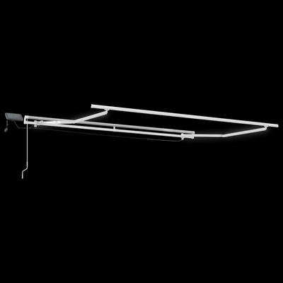 Rama markizy Ze LED Lights Biały 350 x 250 cm Aluminium