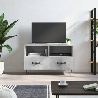 vidaXL Szafka pod TV, szarość betonu, 80x36x50 cm wariant 7