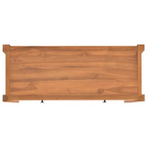 vidaXL Biurko z 2 szufladami, 100x40x75 cm, drewno tekowe
