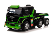 Auto Na Akumulator Mercedes + Naczepa XMX622B  Zielony LCD