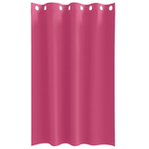Firany blackout z kółkami 2 pcs Jasnoróżowy 175 x 140 cm
