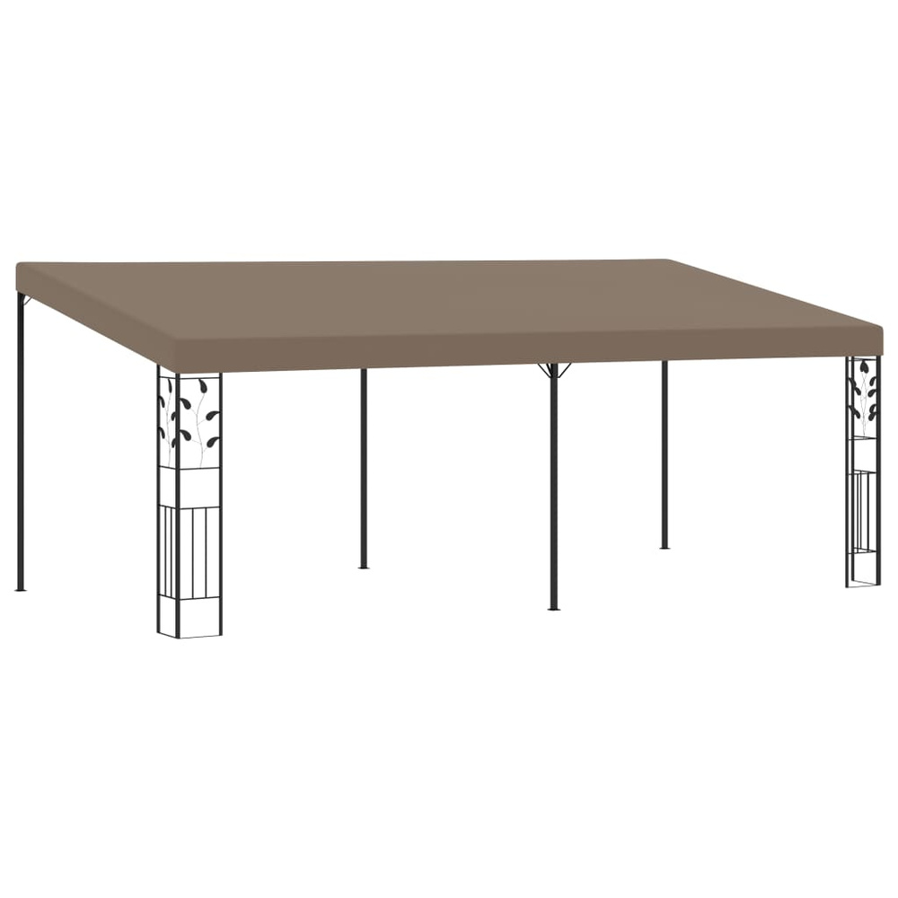 Altana przyścienna, 6 x 3 x 2,5 m, taupe