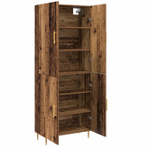Highboard Stare drewno 69,5 x 34 x 180 cm Drewno inżynieryjne