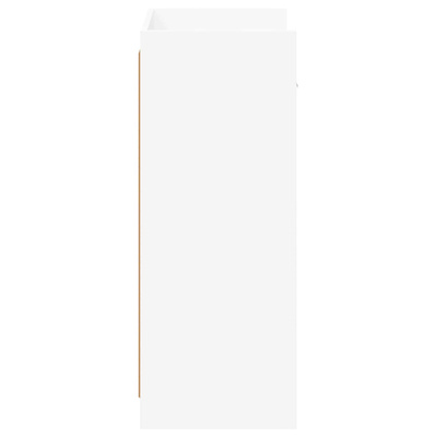 Szafka na buty Biały 48 x 36 x 92 cm Drewno inżynieryjne