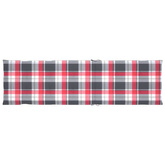 vidaXL Leżak tarasowy z podnóżkiem i poduszką, lite drewno akacjowe