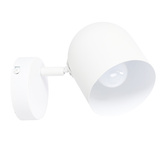 Kinkiet biały lampa ścienna metal Azuro 91-63243