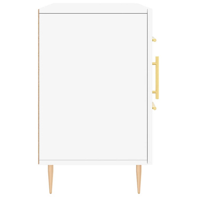 vidaXL Komoda, biała, 100x36x60 cm, materiał drewnopochodny model standard