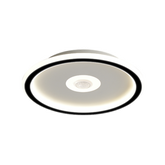 Plafon LED okrągły Abigali Slim Motion 24W z regulowanym czujnikiem ruchu PIR 4000K czarny