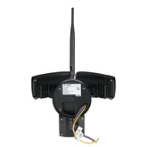 18W Naświetlacz LED SMD z czujnikiem ruchu i kamerą / Wifi / Barwa:6000K / Obudowa: Czarna