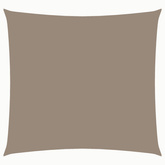 Kwadratowy żagiel ogrodowy, tkanina Oxford, 3x3 m, taupe