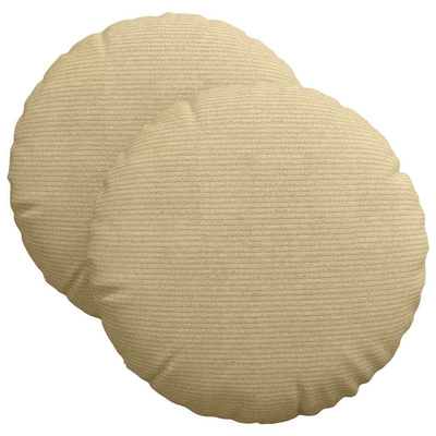 Poduszki na siedziska 2 pcs Szary zielony ? 40 cm
