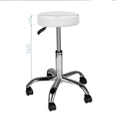 Taboret kosmetyczny AM-310 biały 129898