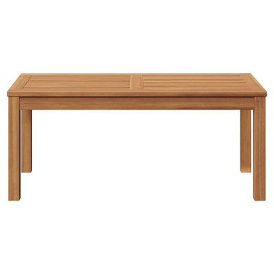 stół Brązowy 95 x 45 x 40 cm Lite drewno teakowe