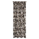 Zasłona Rodos ciemnobrązowa 140x270