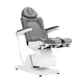 Fotel kosmetyczny elektr. Azzurro 870S pedi 3 siln. szary 109082