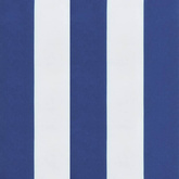 vidaXL Poduszka na leżak, niebiesko-białe paski, tkanina Oxford
