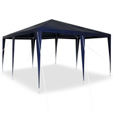 Namiot Imprezowy Niebieski 400 x 400 x 266 cm Polietylen i Stal